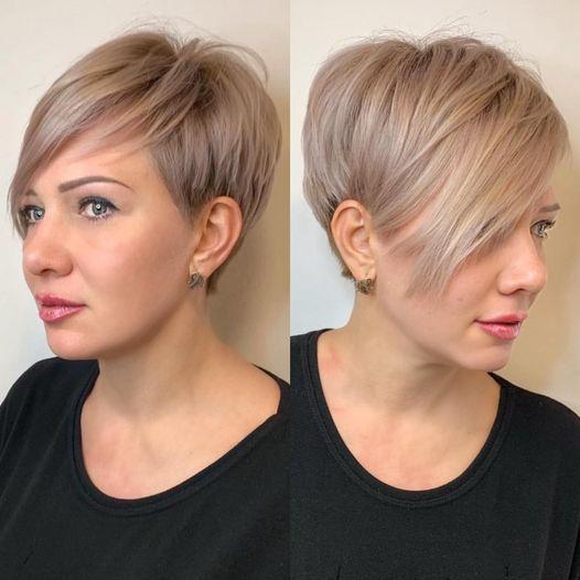 Asymmetrischer Pixie Cut
