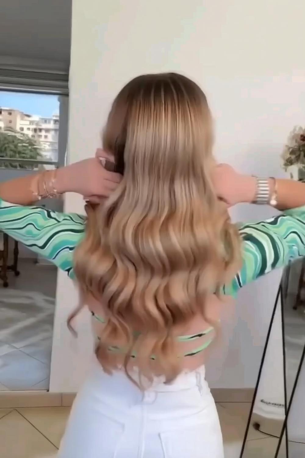 Lockere Hochzeitswellen