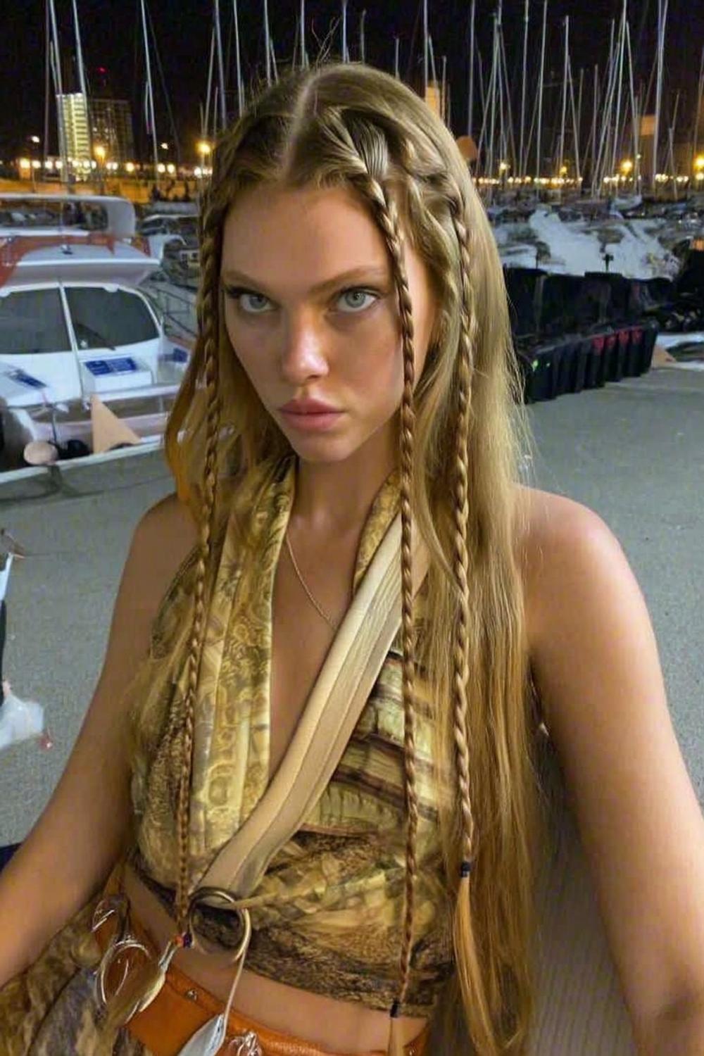Boho-Zöpfe mit natürlichem Charme