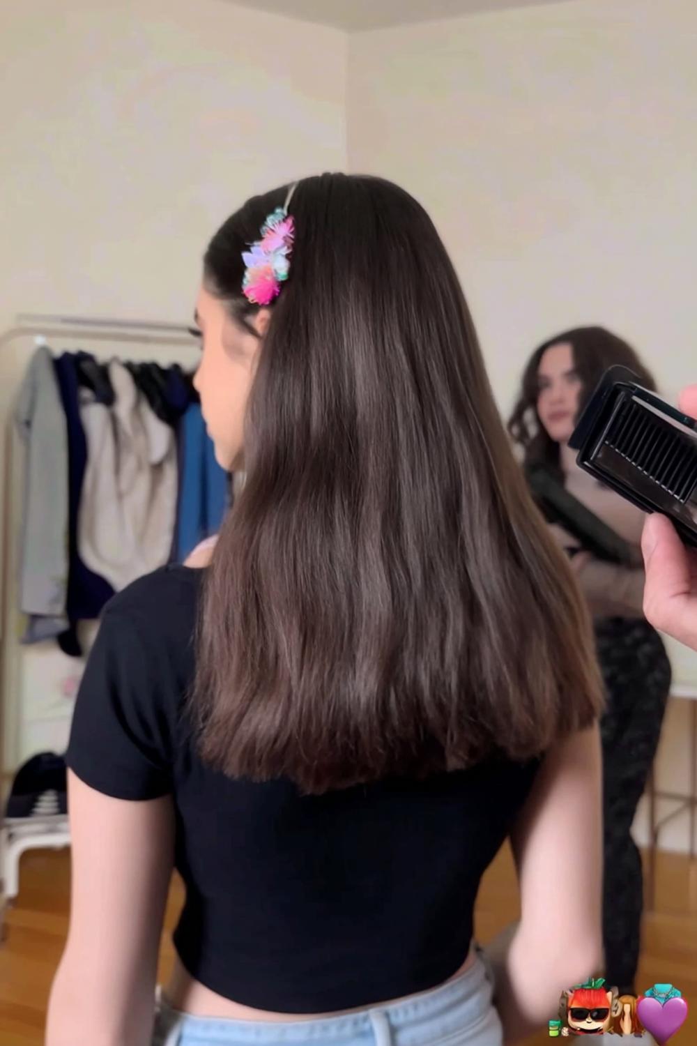 Bunte Haarspangen