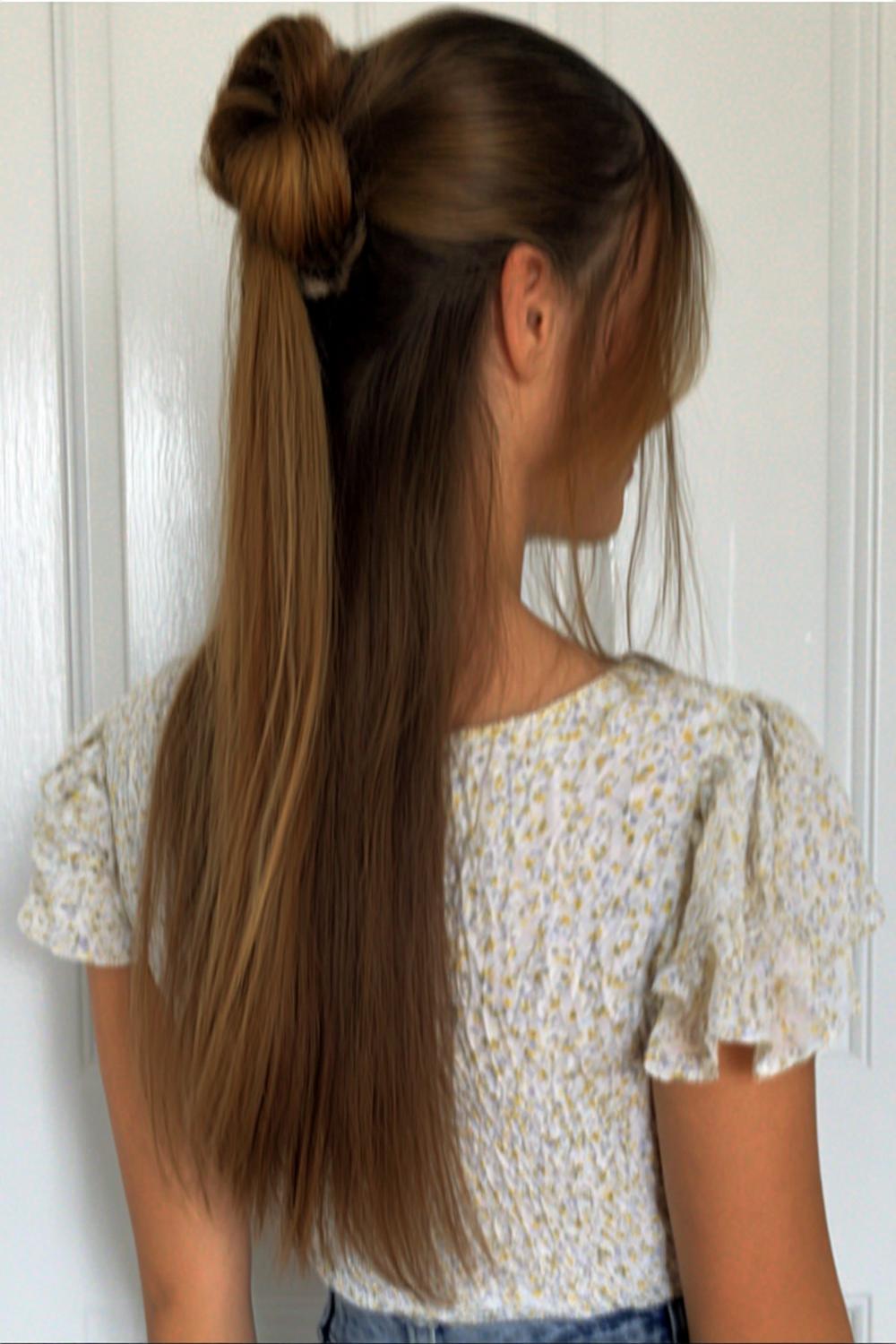 Half-Up Knoten Style
