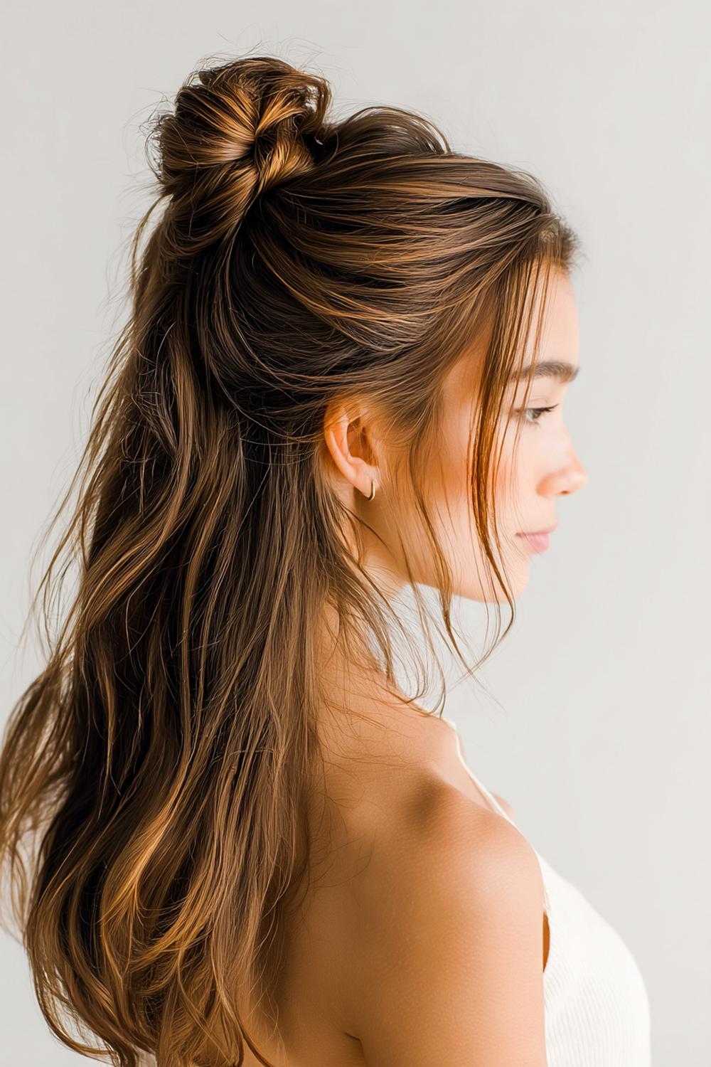 Messy Top Knot