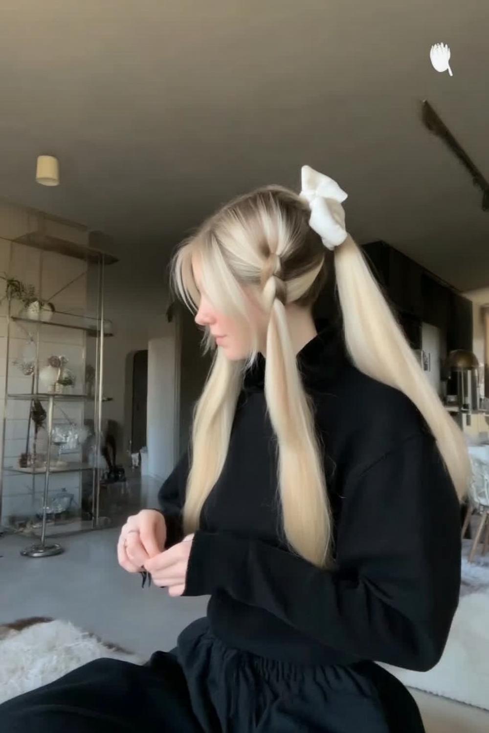 Schleife im Haar