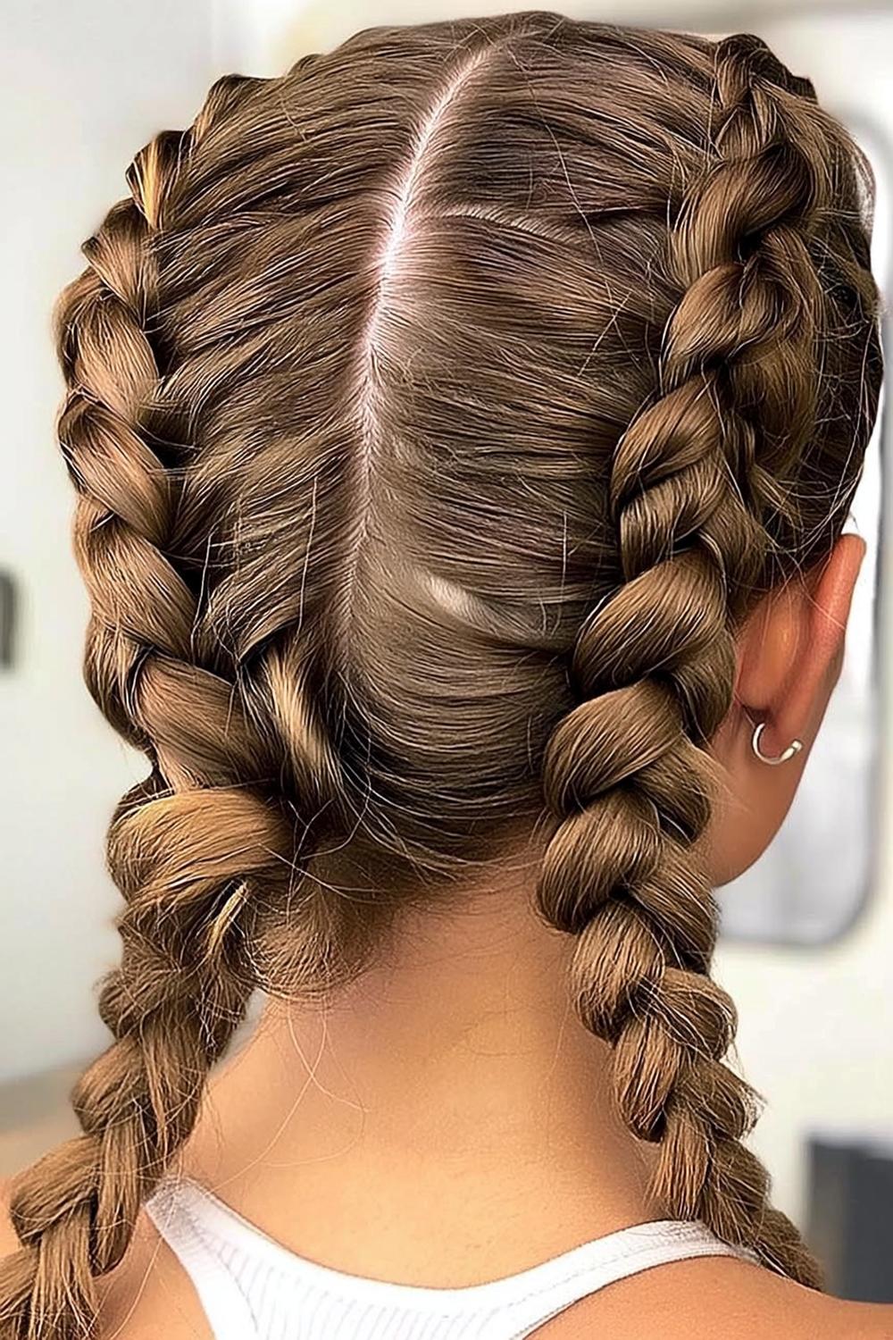 Doppelte Boxer Braids