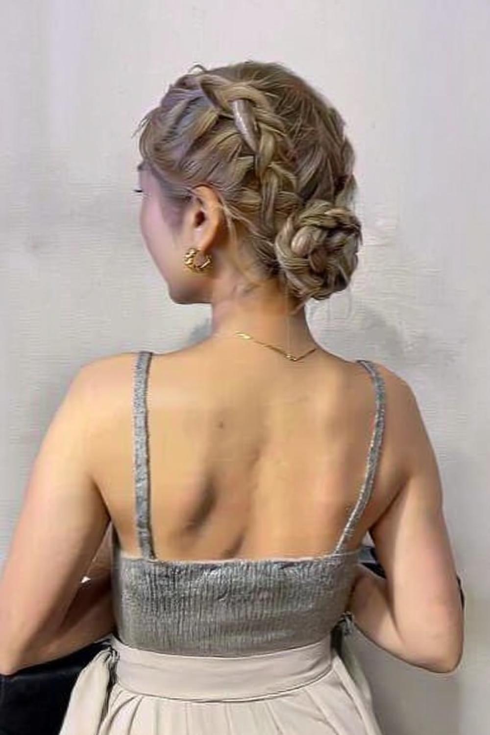 Eleganter Flechtknoten