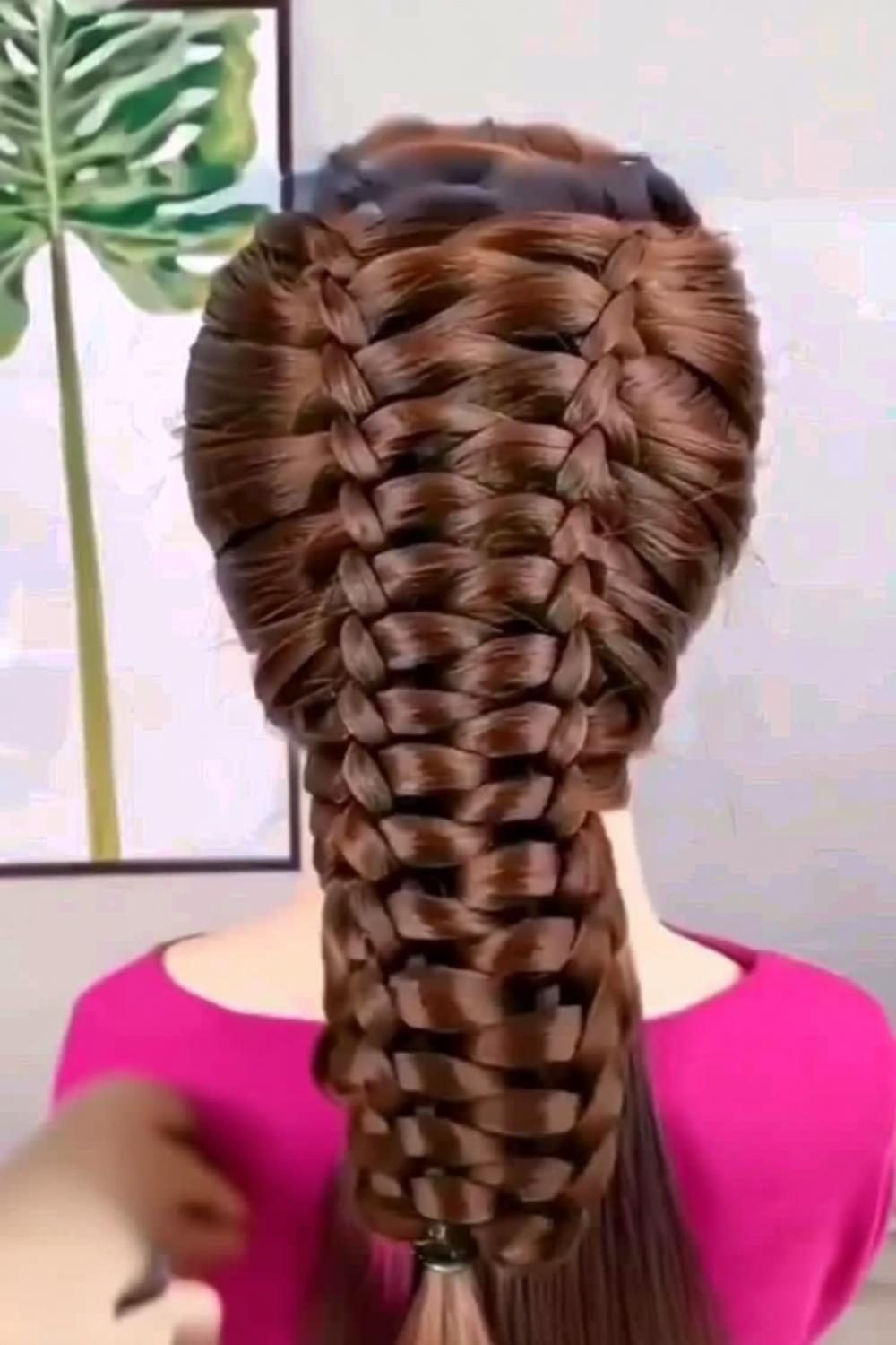 Fishtail Braid Kunst