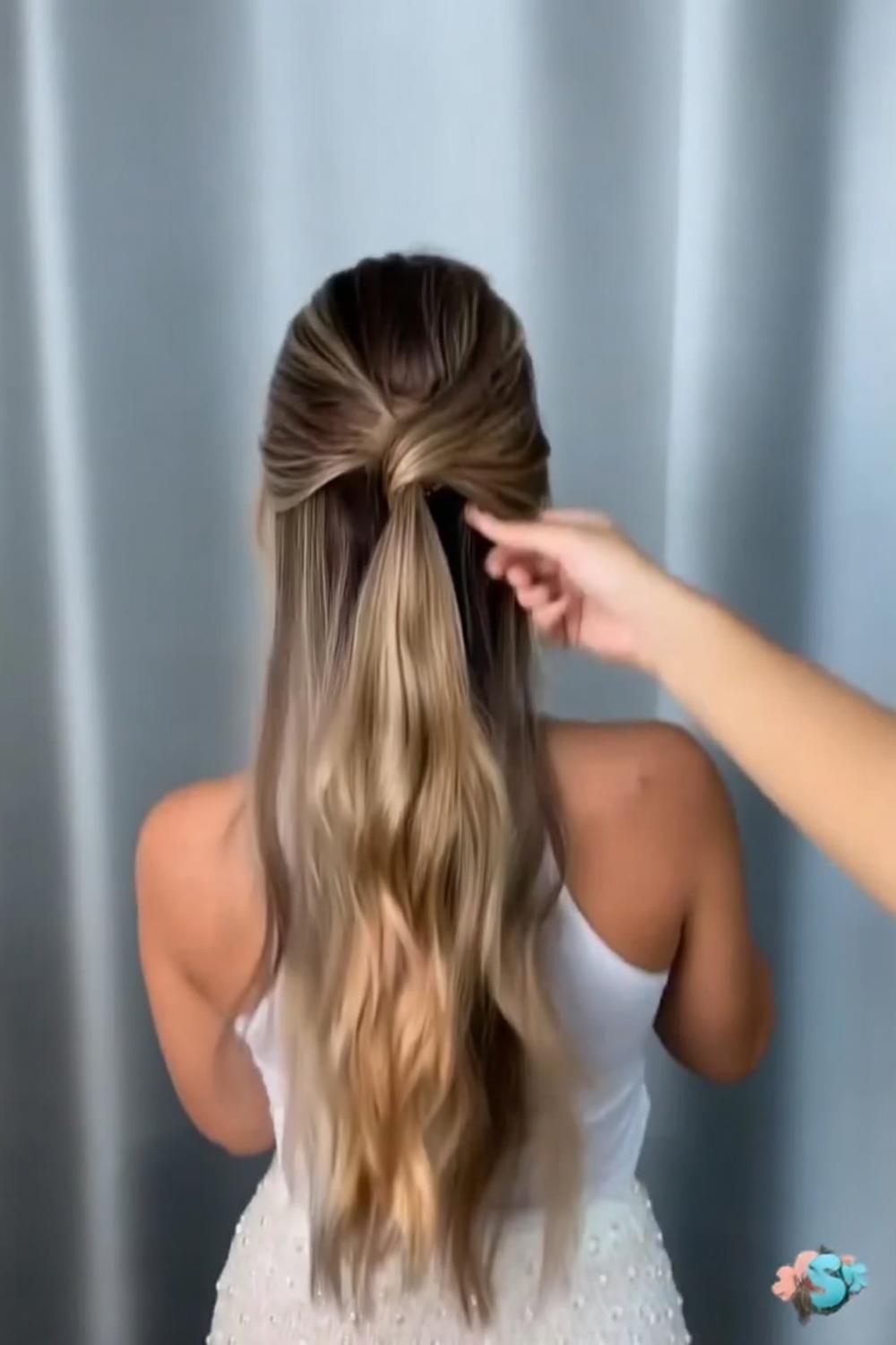 Blonde Twist-Kreation