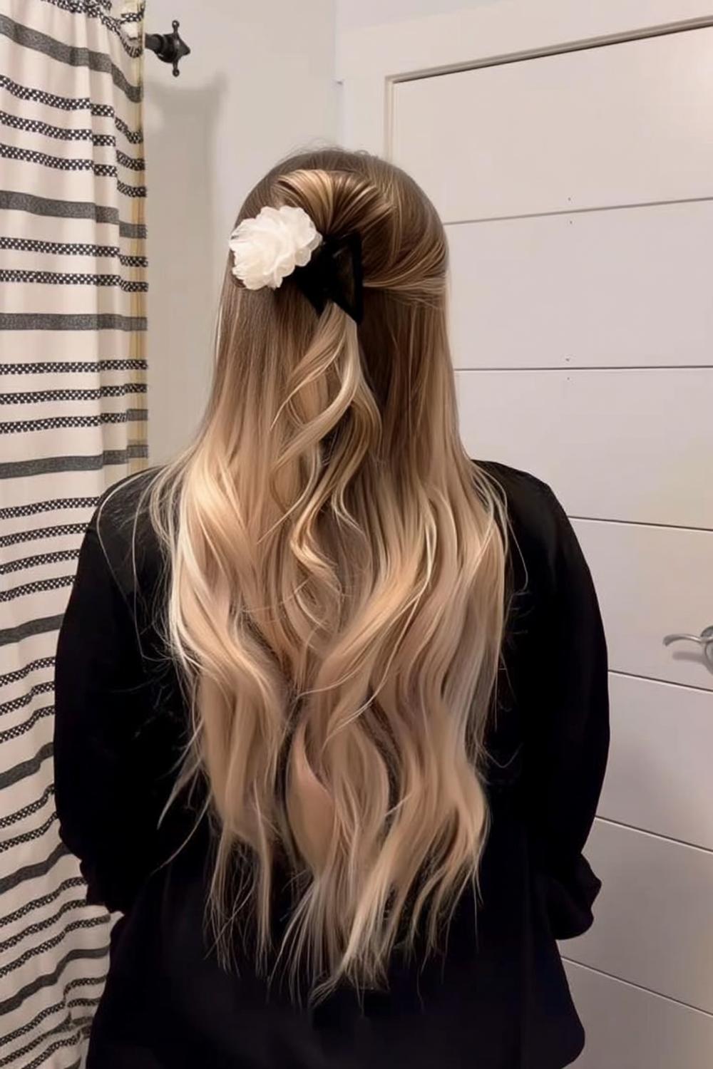 Weiße Blüte für Boho-Vibes
