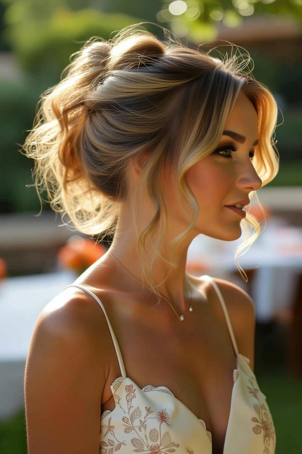 Lockere Haarspange-Eleganz