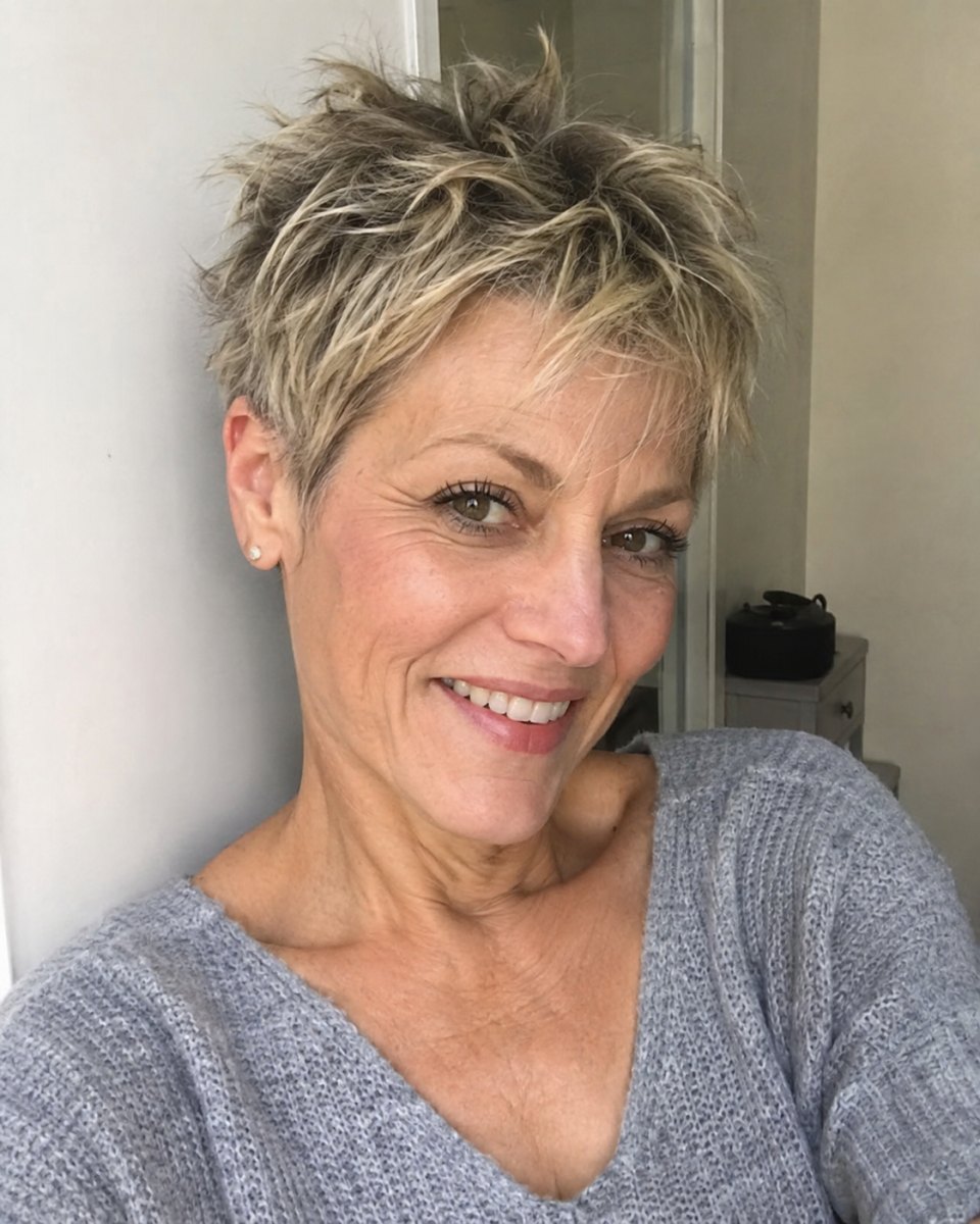 Fransiger Pixie Cut ab 50