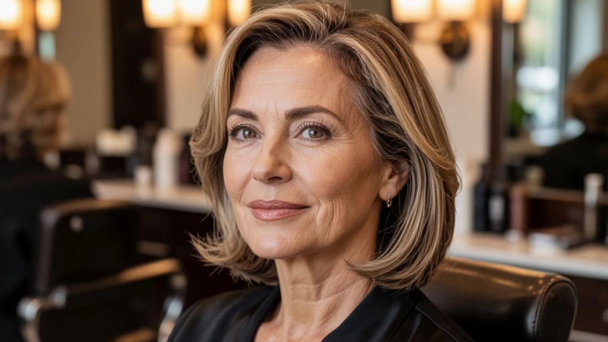 Kurzer Long Bob als Übergang zwischen Bob und mittellangem Haar