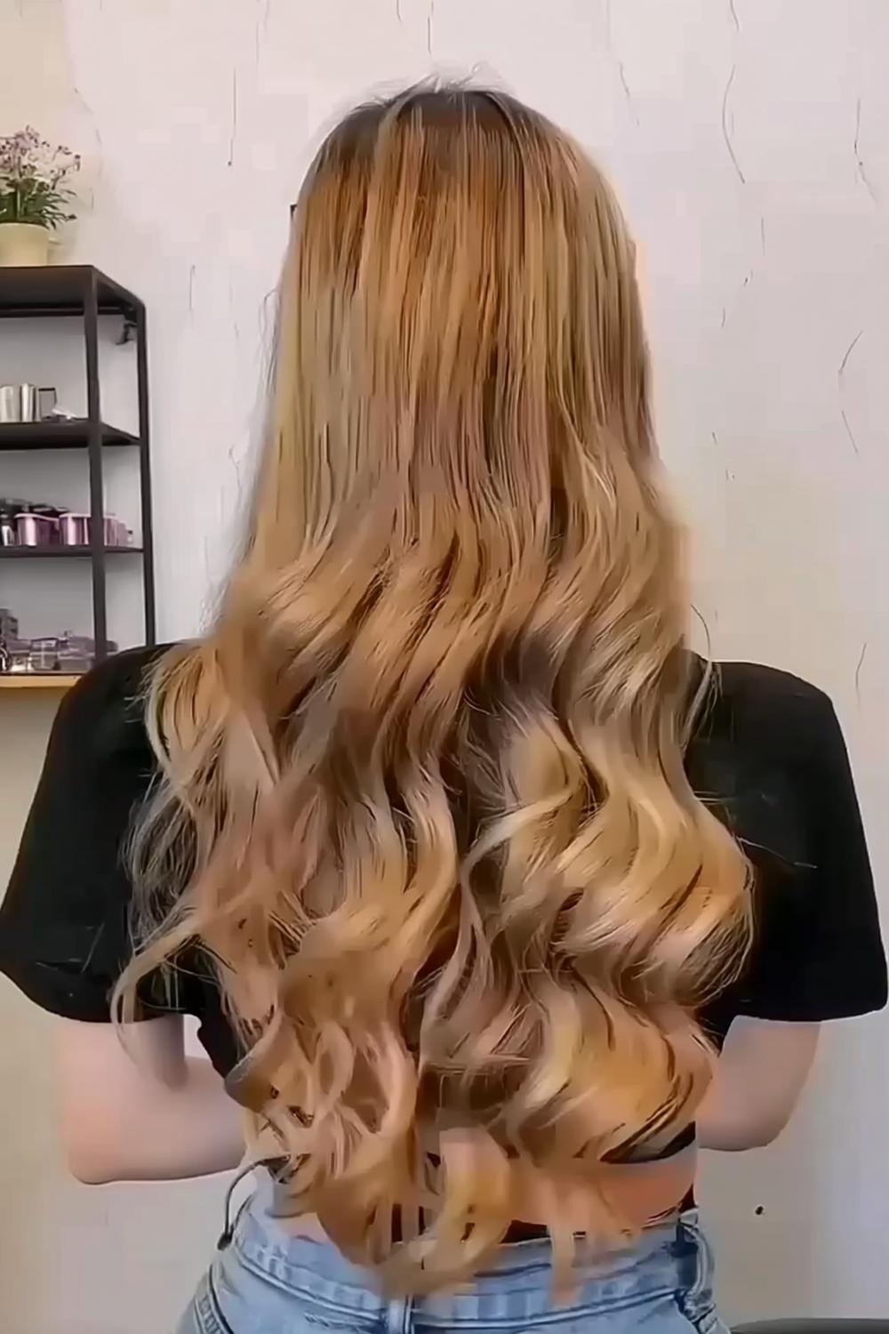 Voluminöse Lockenpracht
