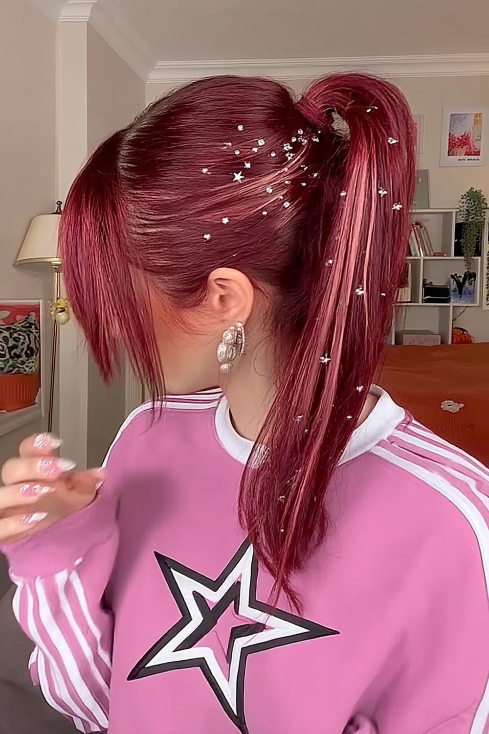 17 Stylische Pony Frisuren für lange Haare & Ponytails