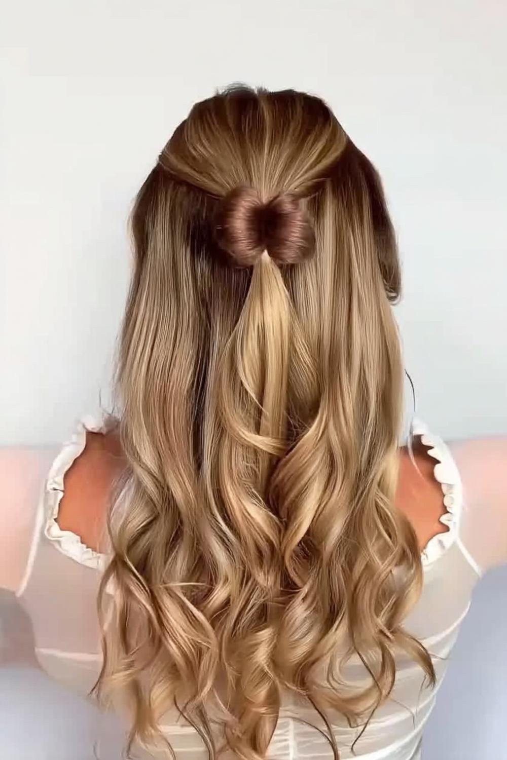 Süße Haarschleife