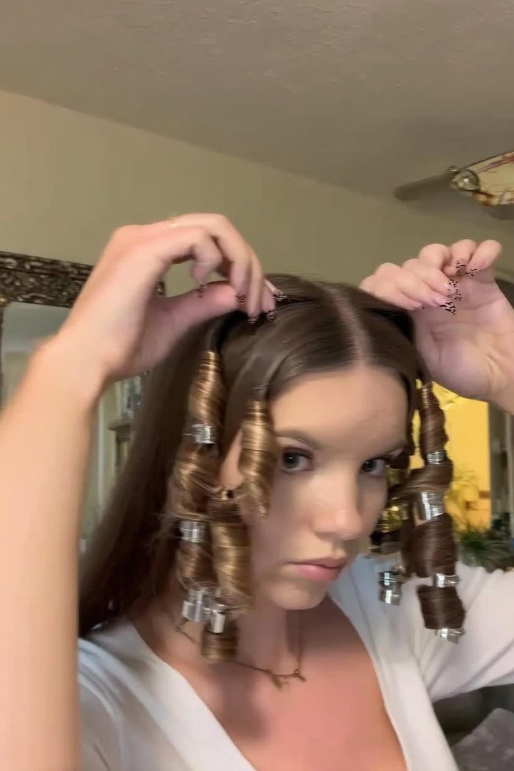 Vintage Lockenrollen