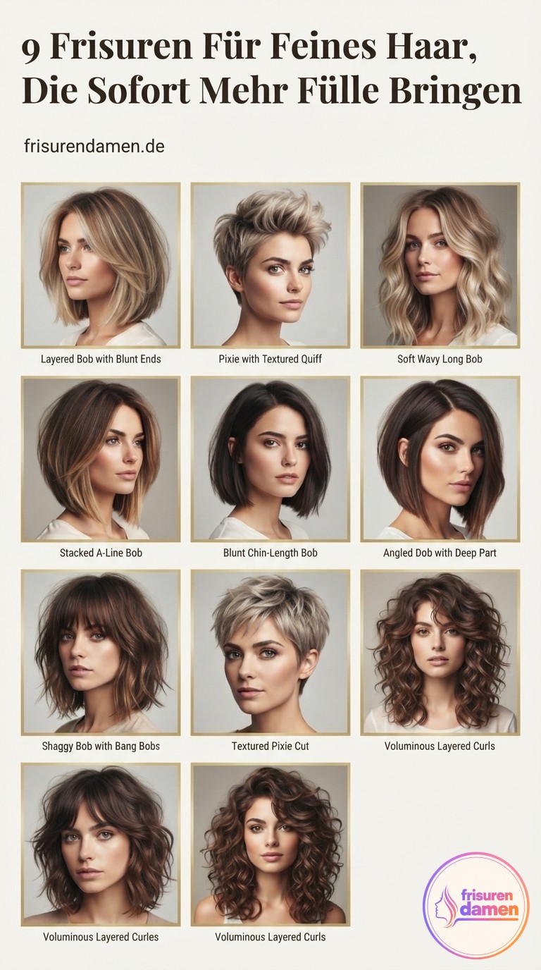 9 Frisuren Für Feines Haar, Die Sofort Mehr Fülle Bringen