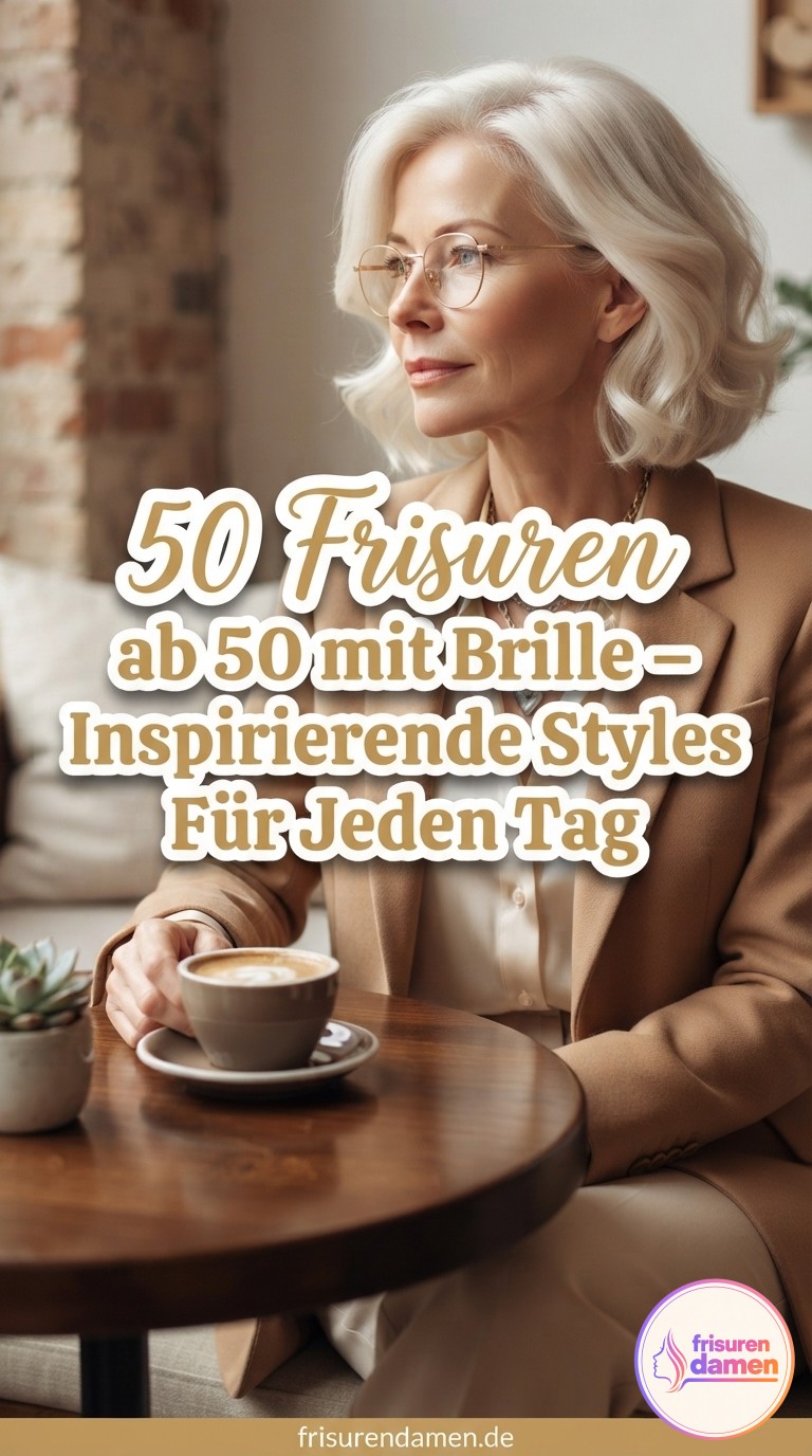 50 Frisuren ab 50 mit Brille – Inspirierende Styles Für Jeden Tag