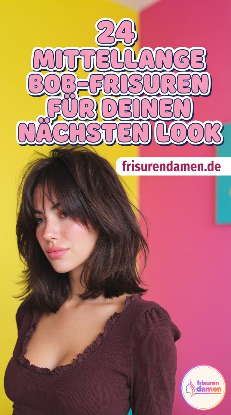 24 Mittellange Bob-Frisuren Für Deinen Nächsten Look