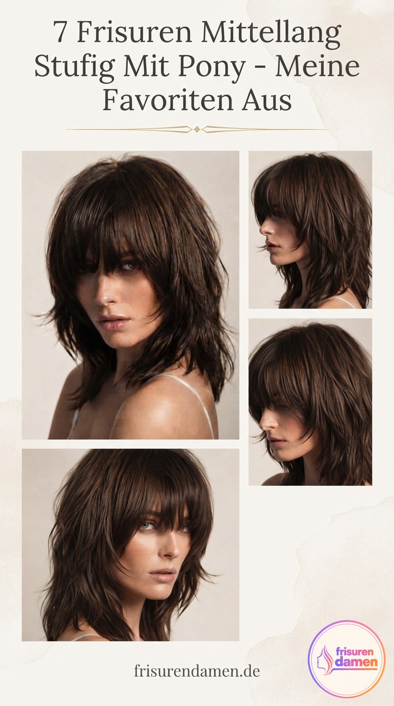 7 Frisuren Mittellang Stufig Mit Pony - Meine Favoriten Aus