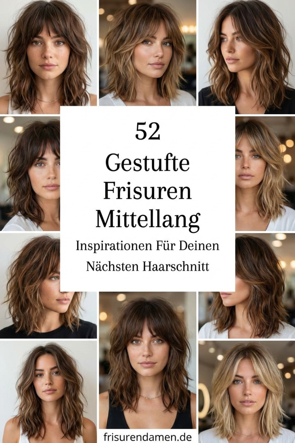 52 Gestufte Frisuren Mittellang Inspirationen Für Deinen Nächsten Haarschnitt
