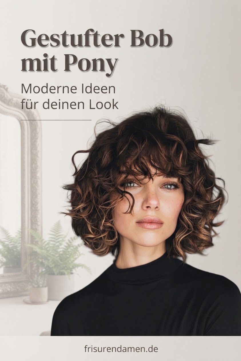 Gestufter Bob mit Pony: Moderne Ideen für deinen Look