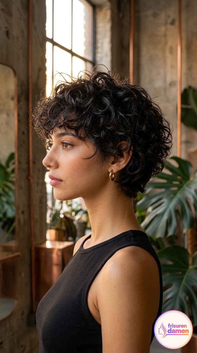 9 Lockige Kurzhaarfrisuren Ab 50, Die Textur Und Graue
