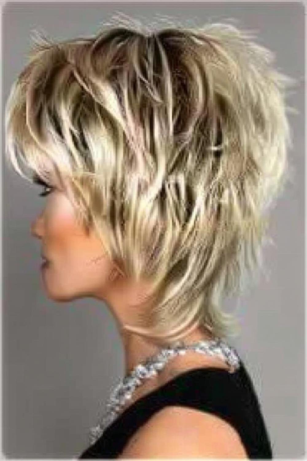 Gestufter Blonde Shag