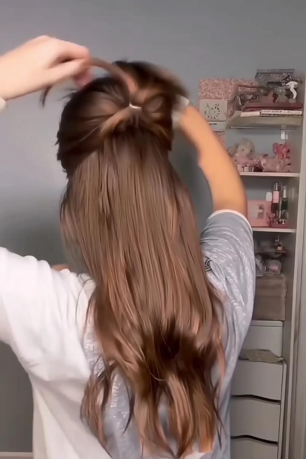 Messy Bun Tutorial