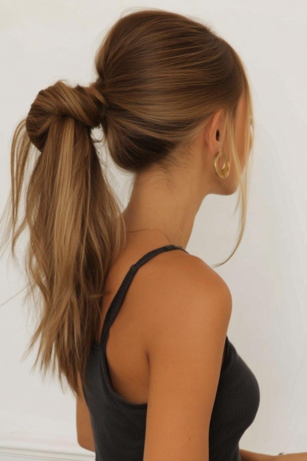 Eleganter Twisted Ponytail