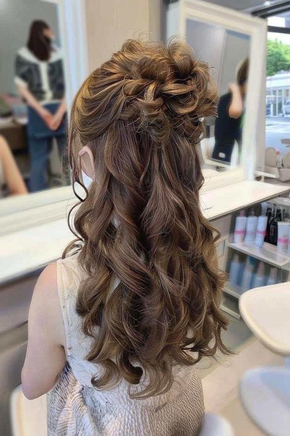 Lockerer Messy Bun