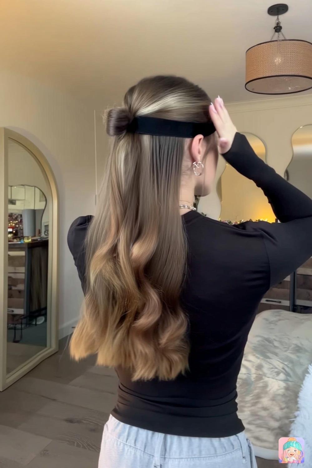 Eleganter Haarband-Style