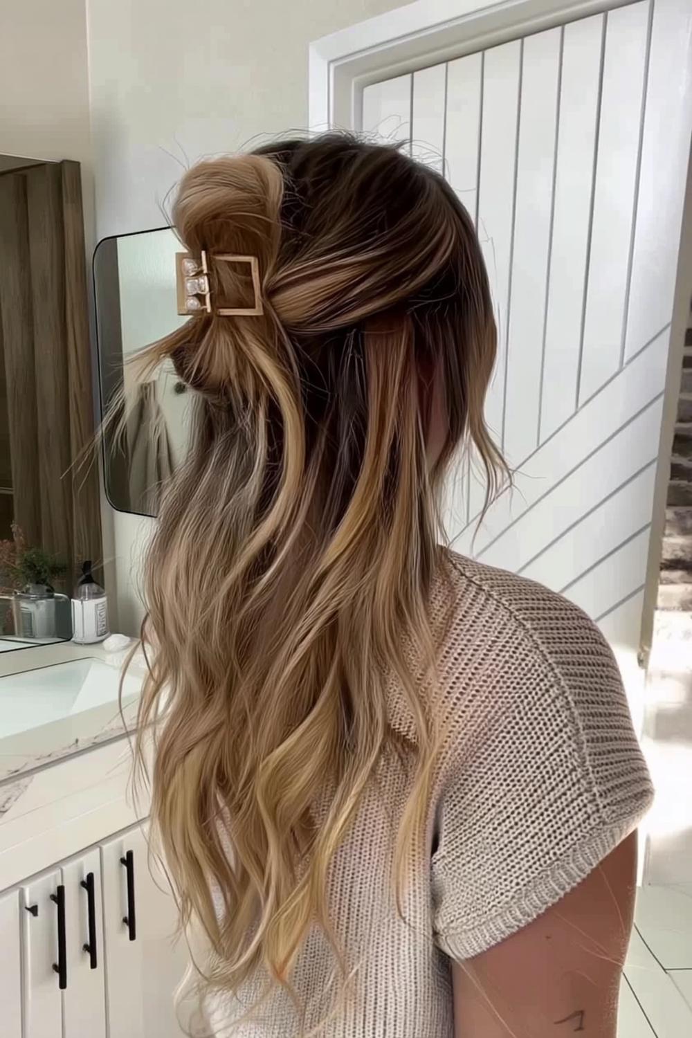 Geometrische Haarspangen