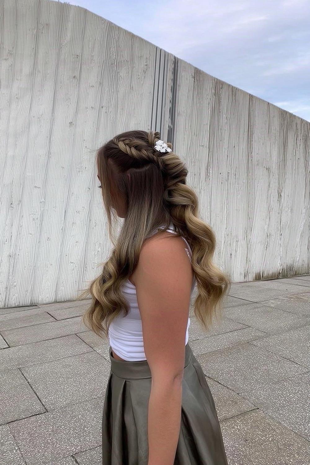 Urbaner Flechtlook
